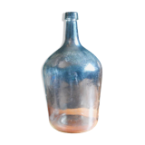 Demijohn in clear colorless glass