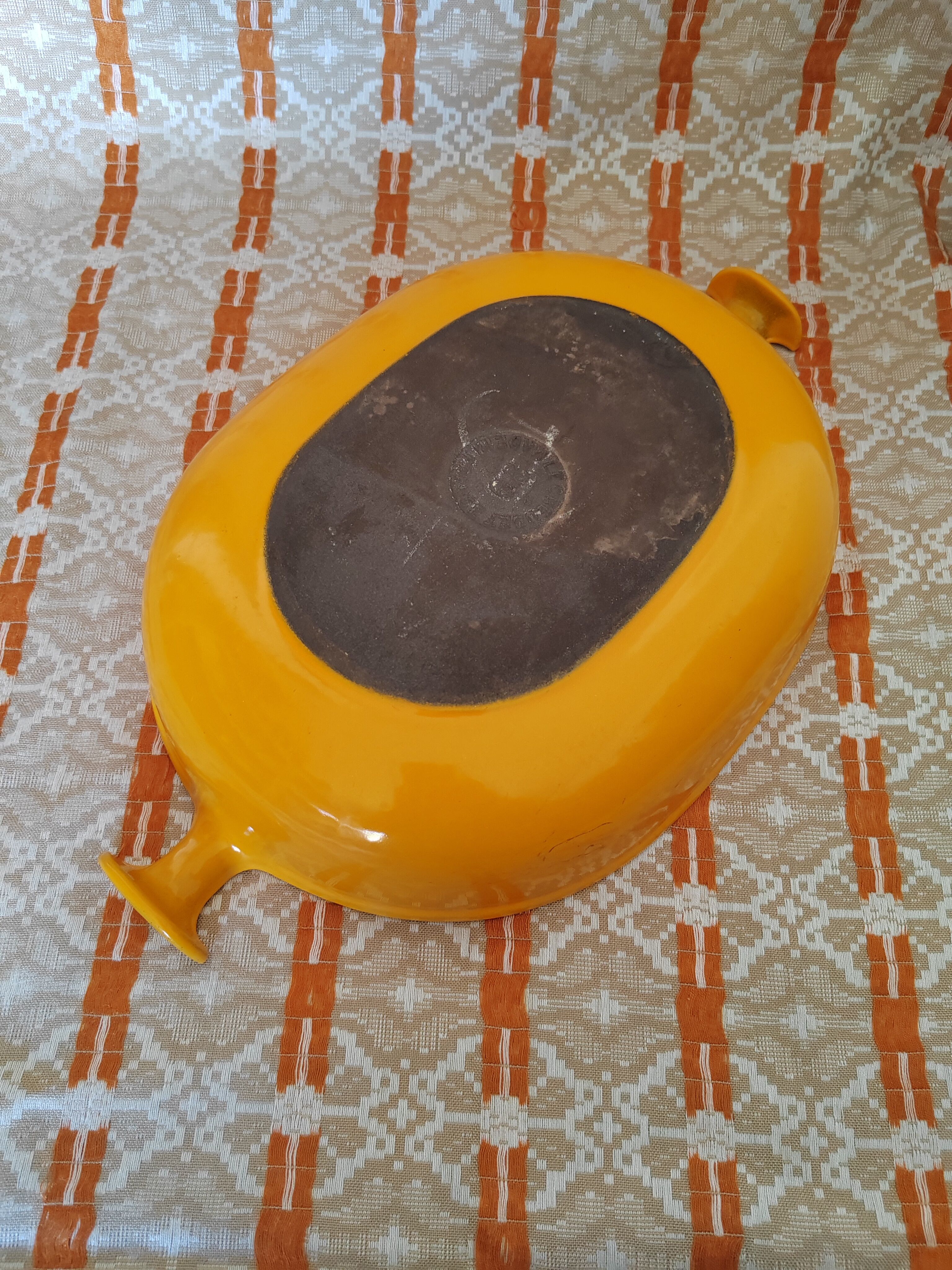 Dish Le Creuset by Enzo Mari 70s