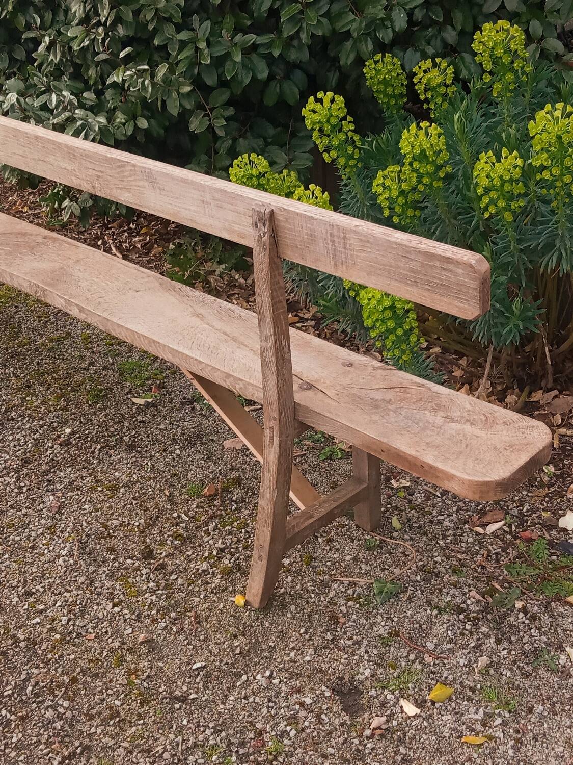 Oak farm bench 280 cm