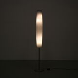 2000s Floor lamp with milk glass shade from the Netherlands