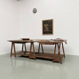 XXL 3m draper pine work table