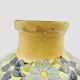 Glazed Savoyard pottery vase – floral decoration