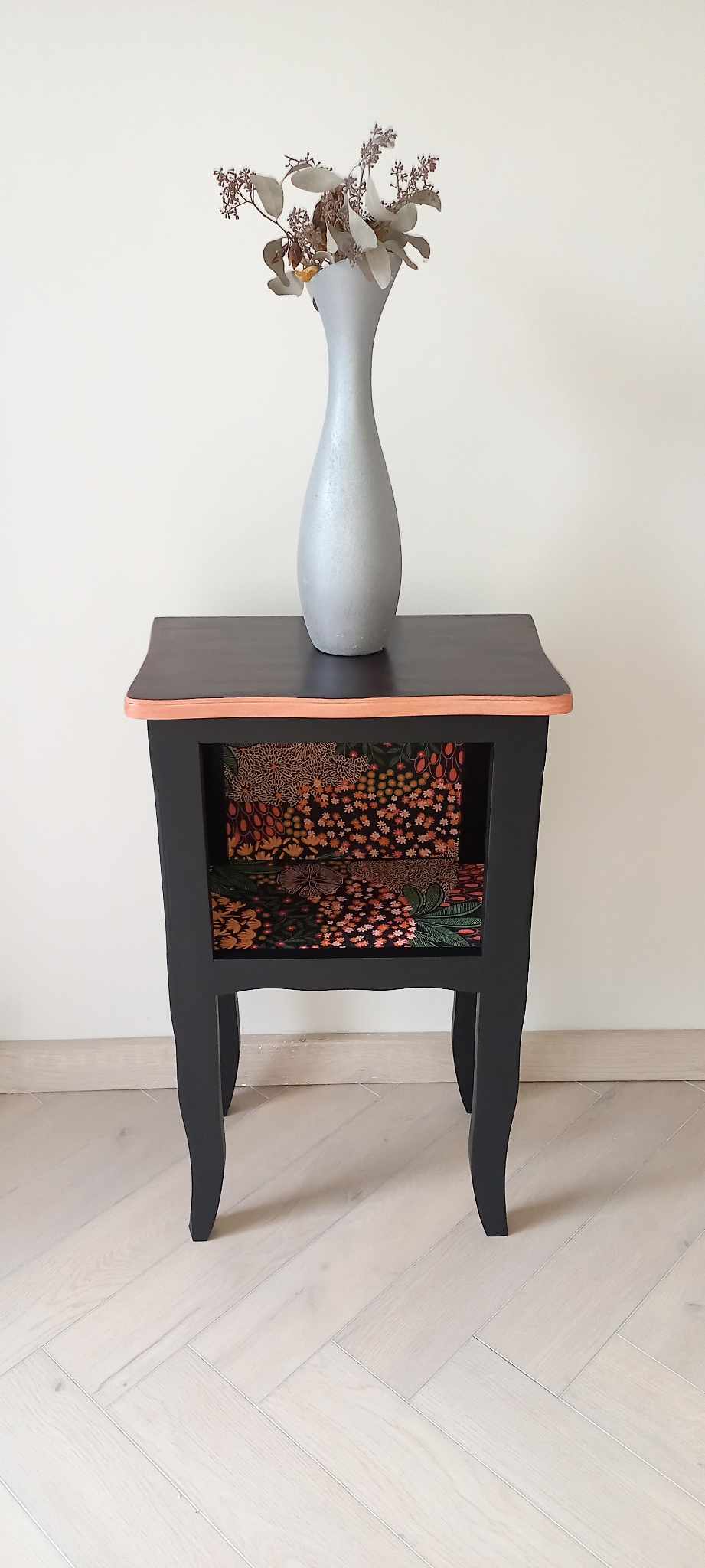 Vintage bedside table restyled