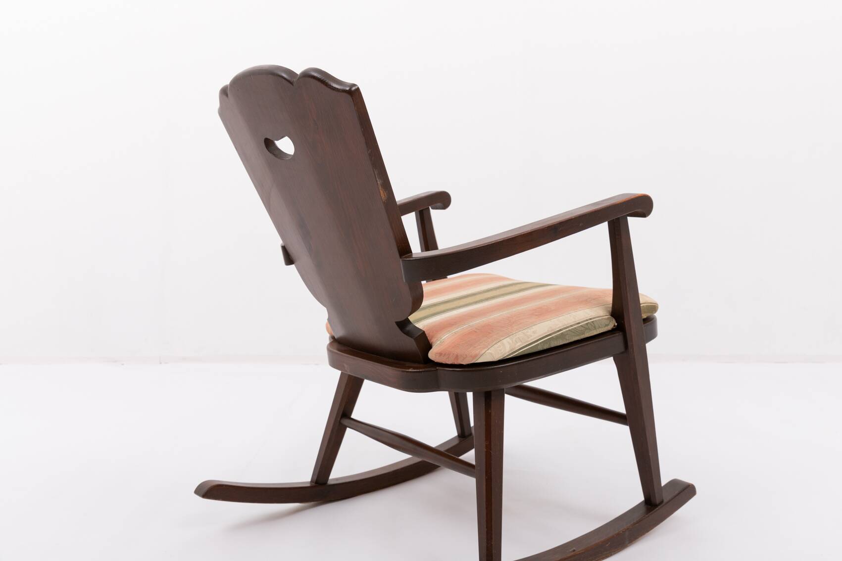Rocking-chair scandinave Mid-Century