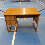 Rattan desk