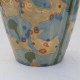 Vase Emile Simonod Savoie fish decorations