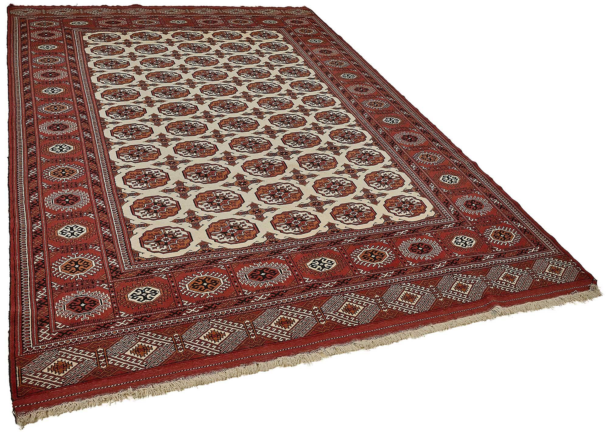 Turkish Handknotted Wool Oushak Rug 207 cm x 302 cm