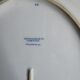 Oval dish in Limoges porcelain Bernardaud model Pondicherry