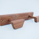 Door coat wooden with 2 balls