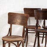 Set of antique chairs (circa 1920). Set of 4 pieces