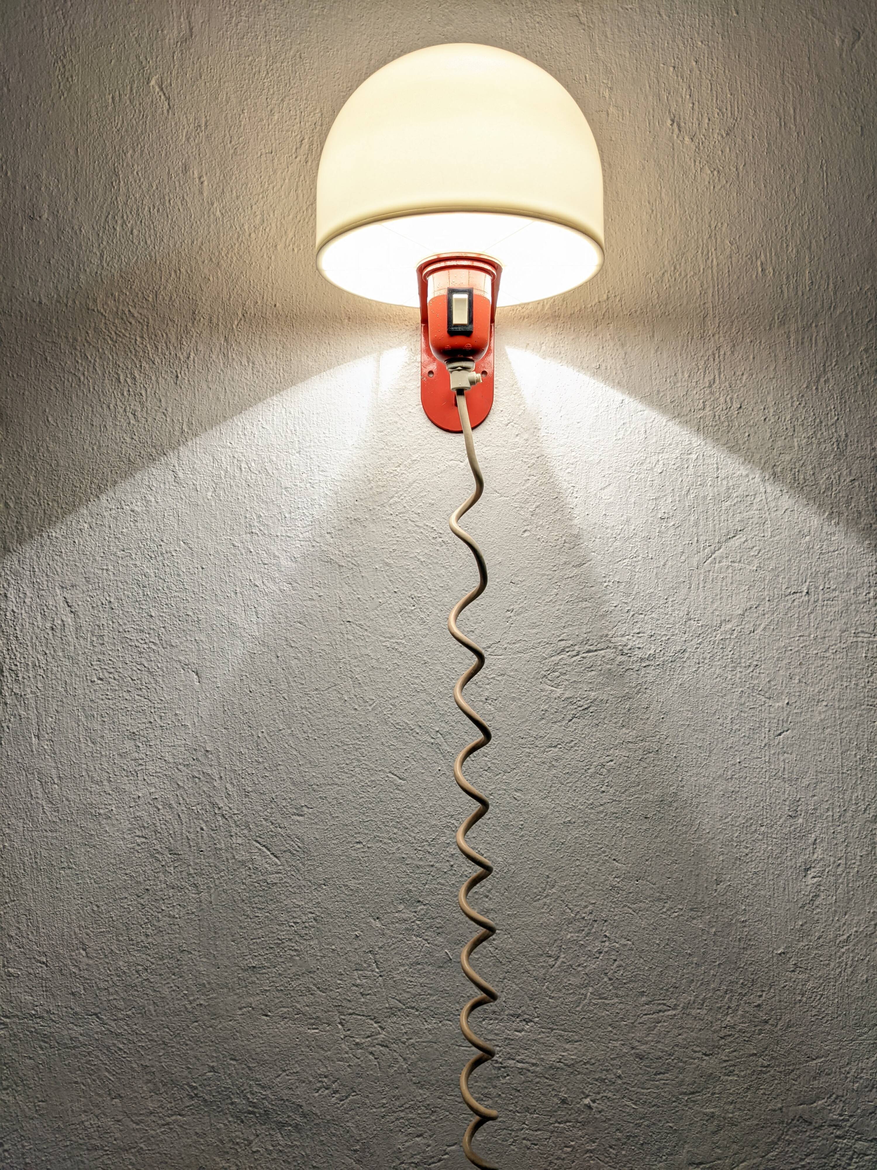 Space Age wall lamp from the 60s/70s