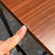Small vintage modernist desk from the 1960s.