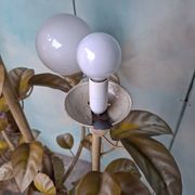 Lampadaire Hollywood Regency 5 globes, années 70