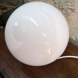 Glass globe lamp