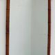Antique faux bamboo mirror, France, late 19th century