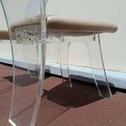 70s plexiglass chairs