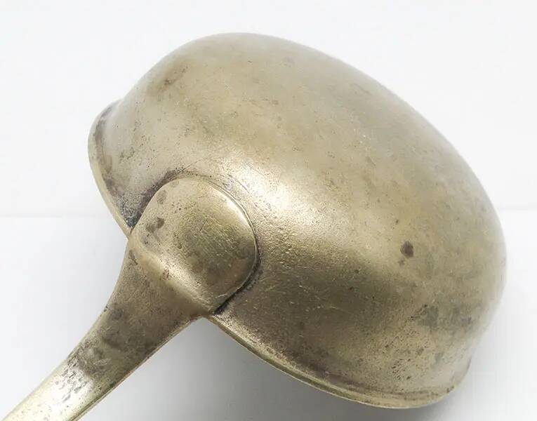 Louche Art Nouveau, en laiton argenté, Allemagne, début du 20e siècle