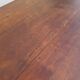 Rustic monastery farmhouse table, antique, 19th century, made of walnut.
