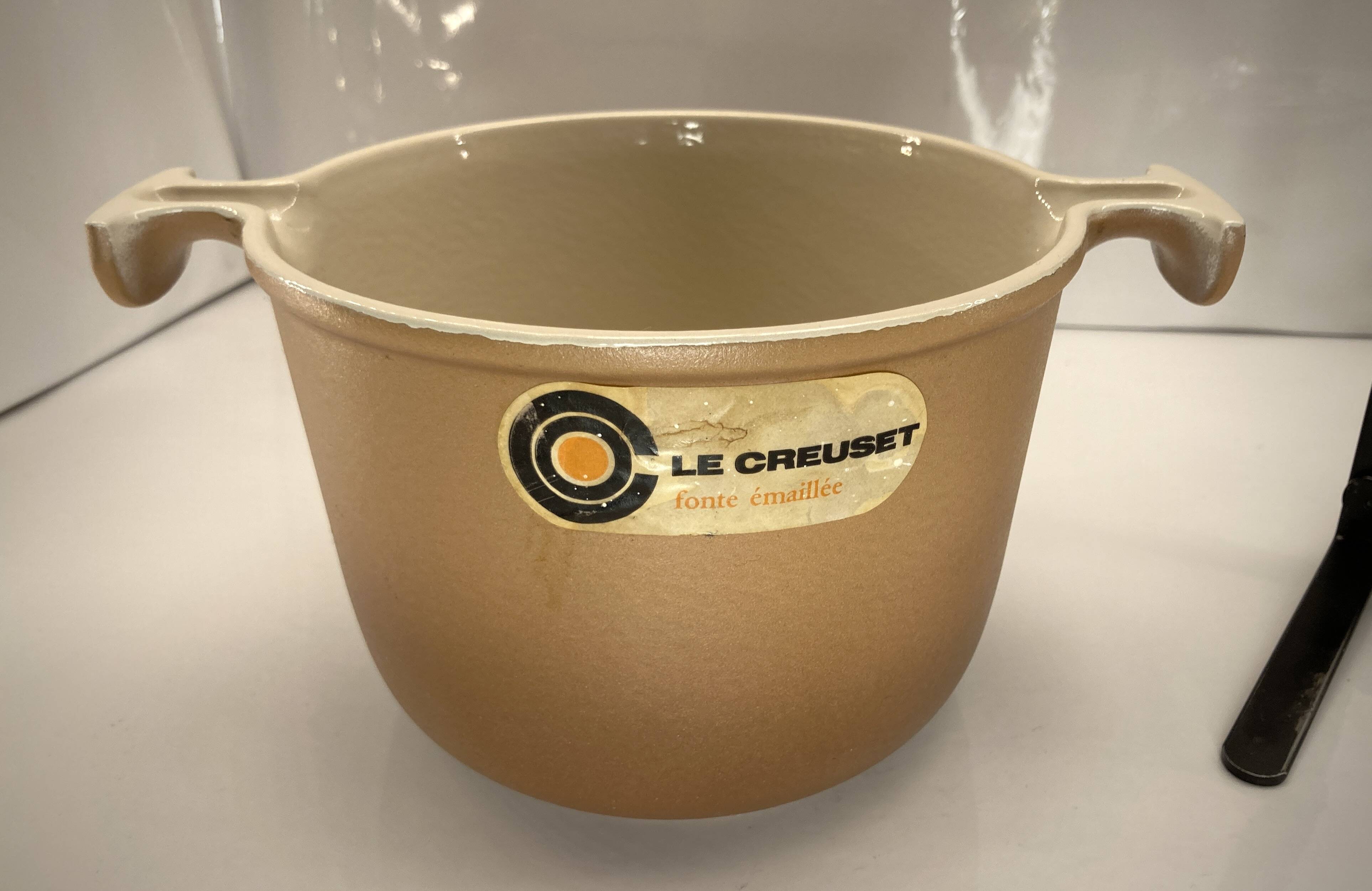 Enzo Mari for Le Creuset fondue set