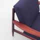 Paire de fauteuils scandinave en teck modele 118 par Grete Jalk