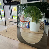 Vintage two-tone mirror 70's 55x70cm