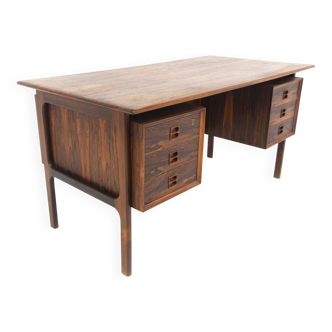 Scandinavian rosewood desk "Model 100", Brour Møbelfabrik, Denmark, 1960