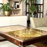 World Map Table - Vintage Map