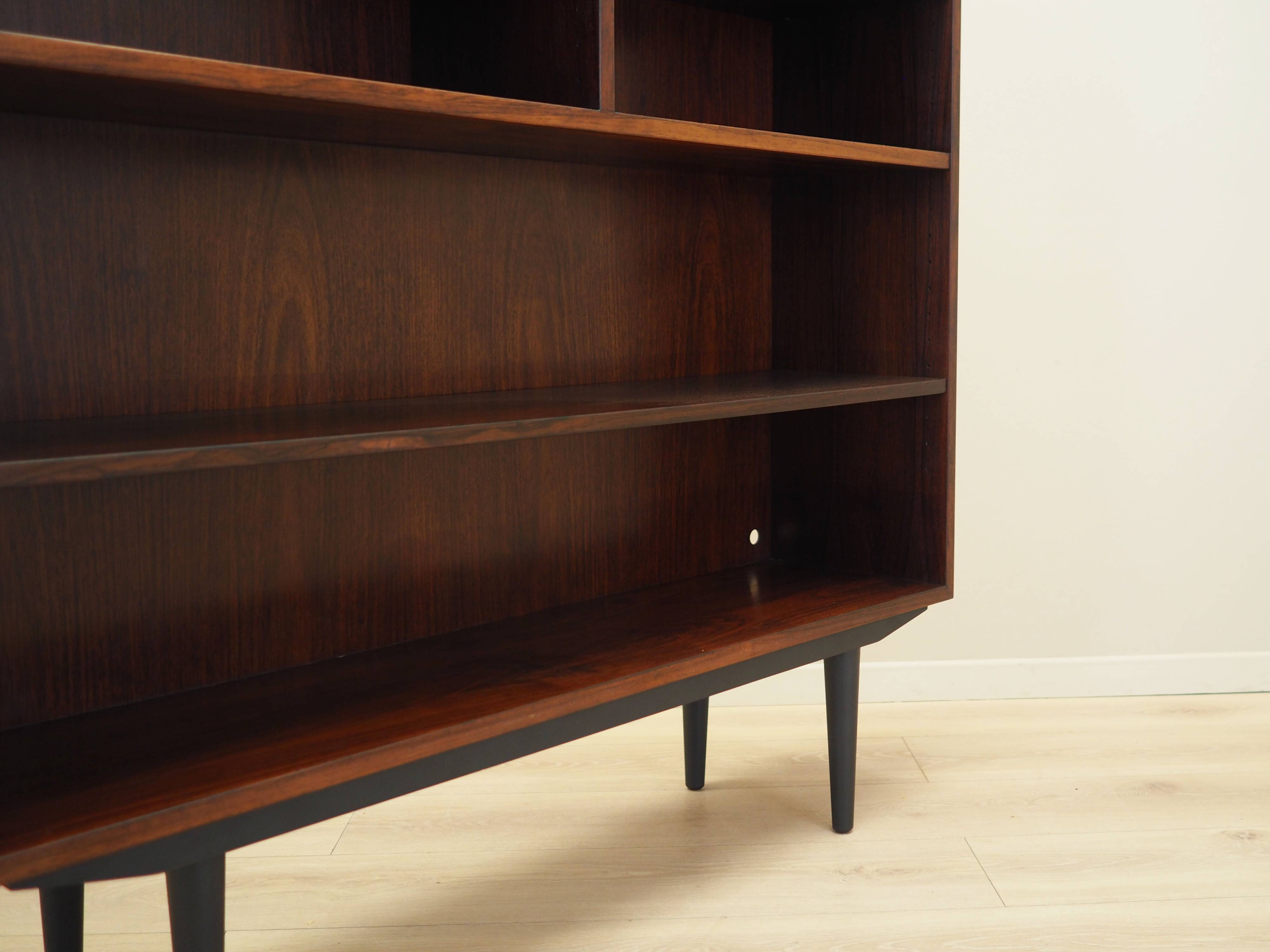 Mahogany bookcase, Danish design, 1970s, manufacturer: Omann Jun