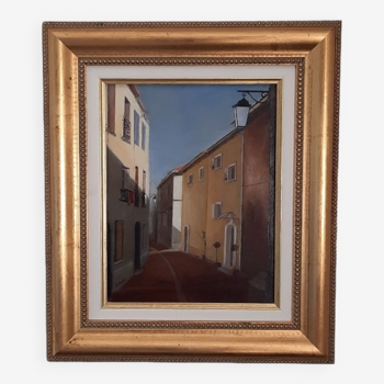 A street in Cassis Philippe Letestu (1949 -2011)