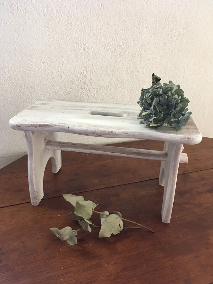 Wooden bench in the country spirit