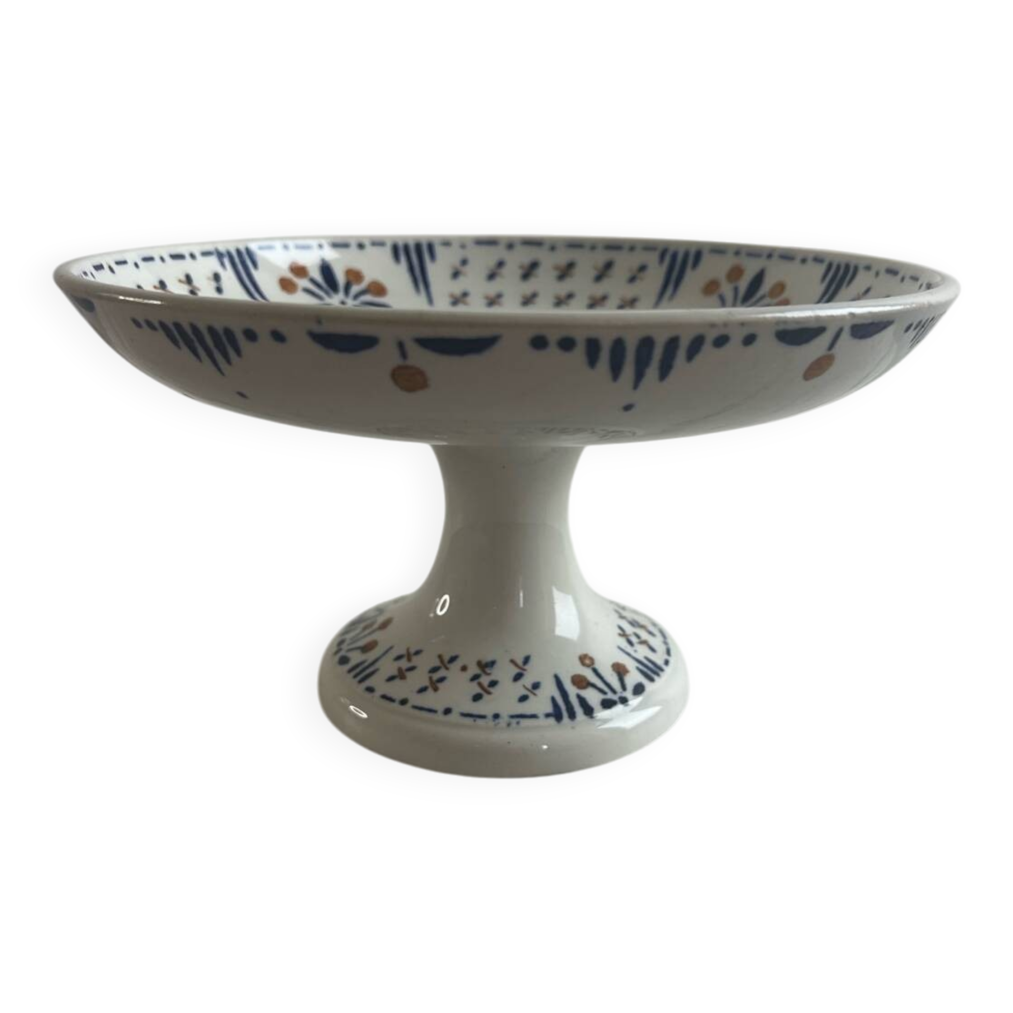 Gien compote-style presentation dish