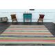 1970s Vintage Turkish Oushak Handmade Multi Color Area Rug 199x290
