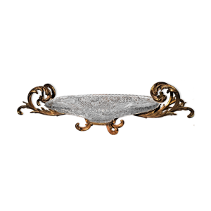 Coupe à fruits bronze
