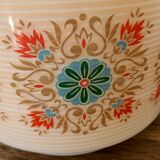 Vintage opaline pendant light