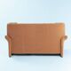 Cassina Portovenere Vico Magistretti wingback peach salmon sofa Maralunga