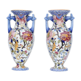 Pair of Gien's faience vases