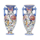 Pair of Gien's faience vases