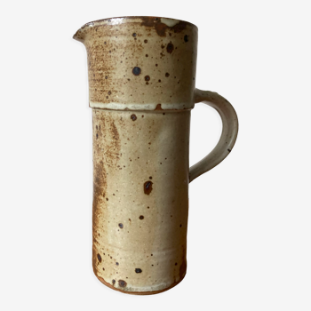 Sandstone ceramic pitcher