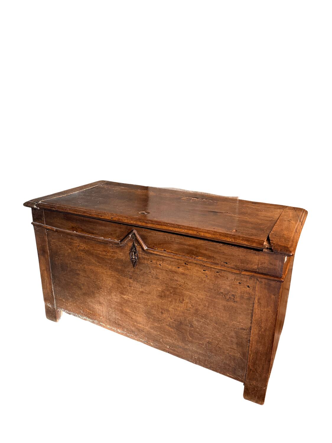 Wooden chest - walnut