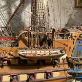 Model of a Royal Navy ship