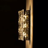 Paire d’appliques Kinkeldey en cristal.