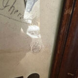 Framed vintage orchestra poster