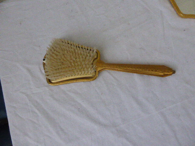 Mirror gold metal of the 1960s