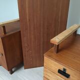 Modular teak desk 1970s