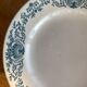 6 flat plates model shell longchamp iron earth art deco