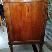 Commode louis XVI acajou plateau marbre