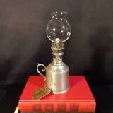 Small tin lamp