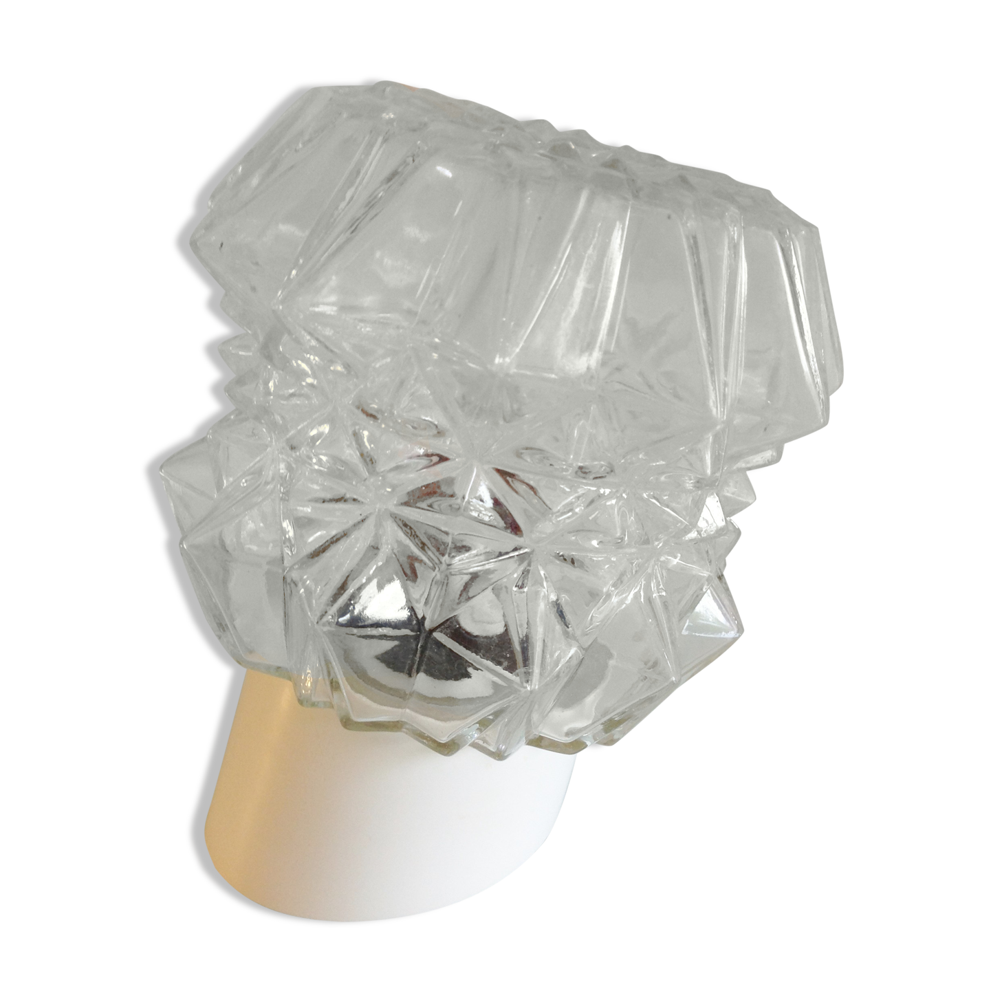 Glass sconcee structured by RZB Leuchten 60/70