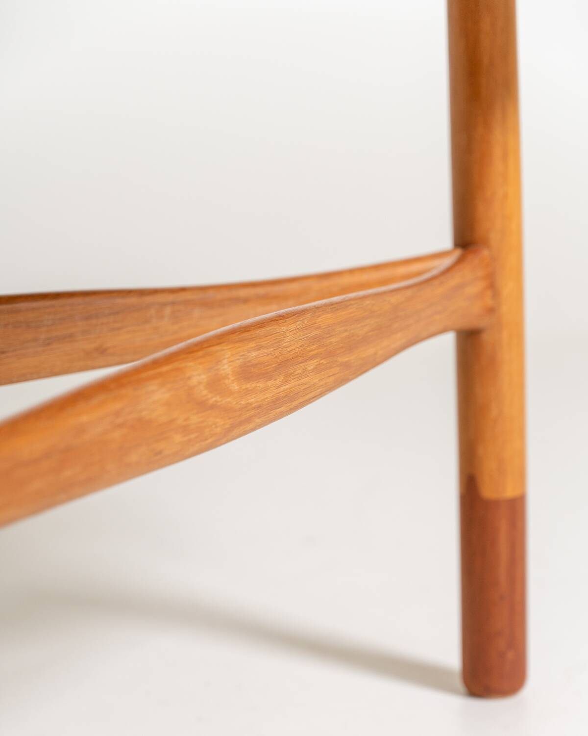Teak and oak side table by Yngve Ekström for Westbergs Möbler, Sweden, 1950