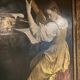 Oil painting "The Lute Player" by Orazio Gentileschi